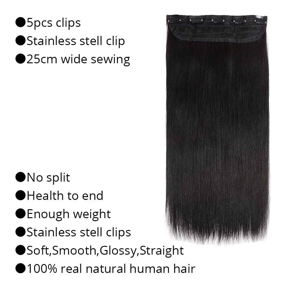 MRS HAIR на заколках, человеческие волосы для наращивания, прямые, 1" 18" 2", натуральные волосы на заколках, 9 цветов,, светлые волосы