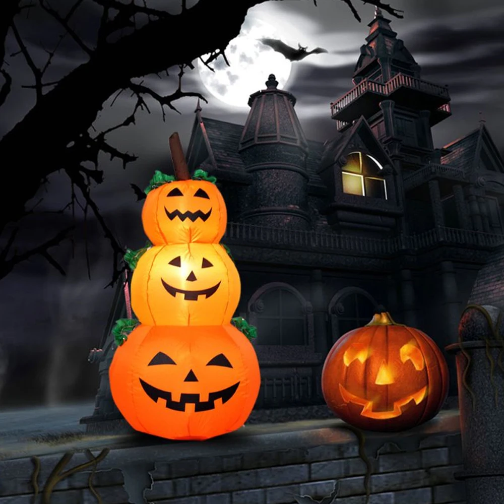 

Halloween Party Decoration Set Happy Halloween Banner Pumpkin Honeycomb Ghost Smiley Balloon For Halloween Home Decor