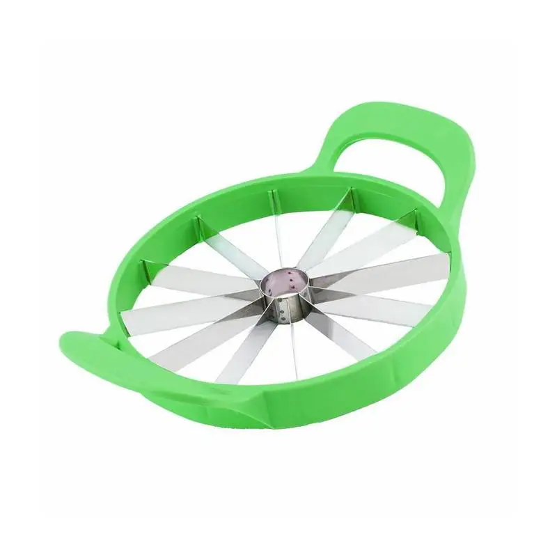 

Multifunctional Steel Windmill Small Watermelon Artifact Divider Green Summer Slicer G5Q1