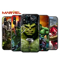 hulk marvel hero for xiaomi redmi 10x pro 9c 9a 9t 9 go k40 k30 ultra k20 8 7 s2 6 5 4x pro soft black phone case