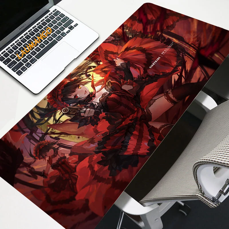 

Date A Live mouse pad gaming accessories Anti-slip Rubber desk mat mini PC Computer keyboard xl Gamer apis souris xxl Mousepad