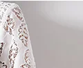 

Spring / Summer 2020 New Sweet Hook Flower Hollow Lace Seven-quarter Sleeve Women's Midi Dress