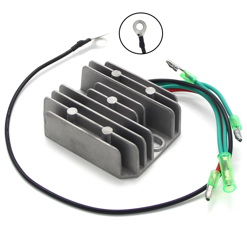 

Motorcycle Rectifier Voltage Regulator For Yamaha Hp 90 C90 90A C115 TL/XLR 1997 1998 1999 115B ETOL/XL 1997-2006 6H0-81960-00