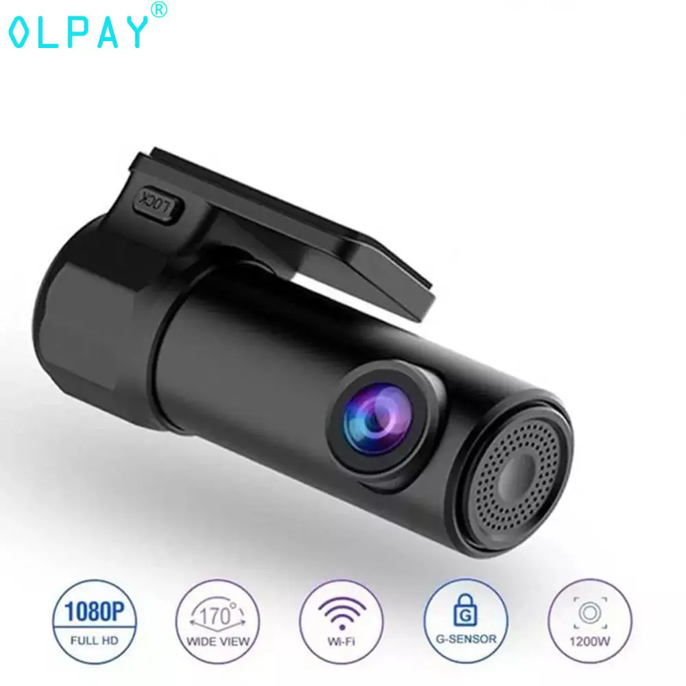 Мини Wi Fi автомобильный видеорегистратор Передняя камера DVR Full HD 1080p универсальный