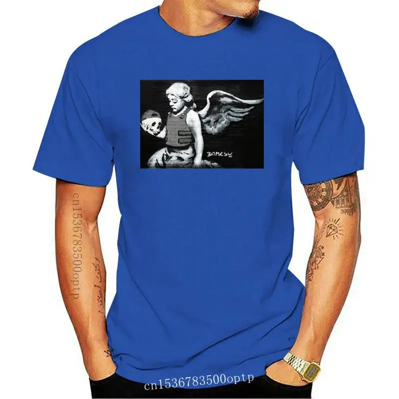 

Мужская футболка Banksy-Cherub