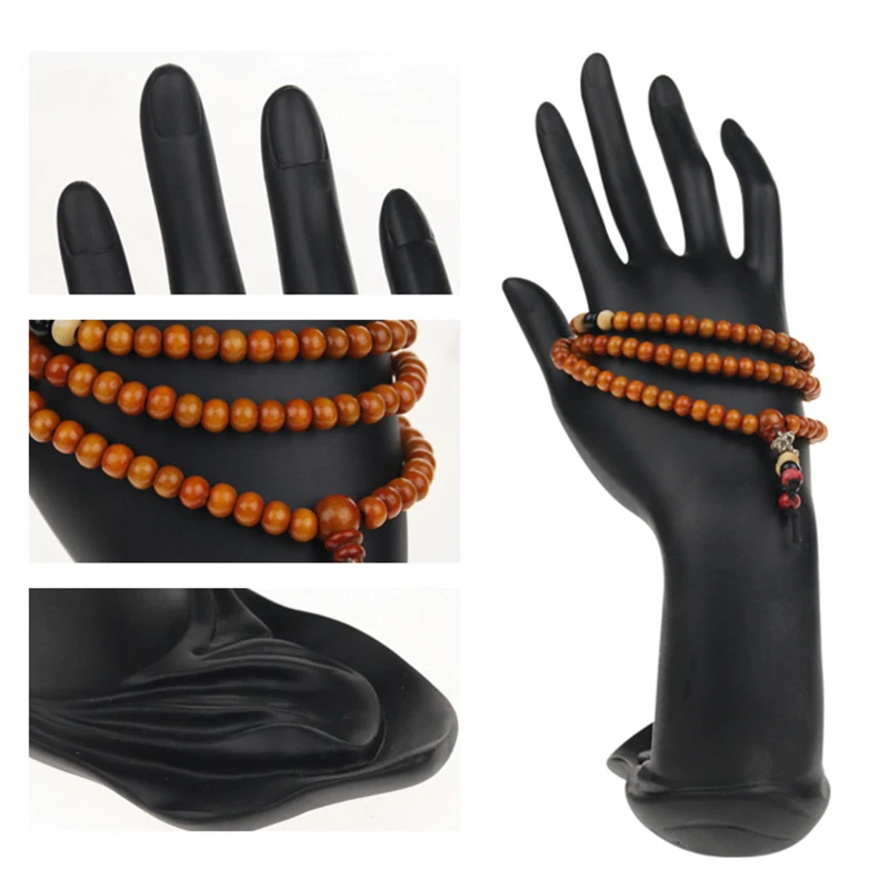 

Polyresin Hand Form Jewelry Display Bracelet Ring Stand Holder Elegant K2