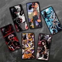 anime shaman king phone case for samsung a71 a80 a91 a01 a02 a11 a12 21 31 32 20e s 32 m10 20 30 31 31s 21 5g cover