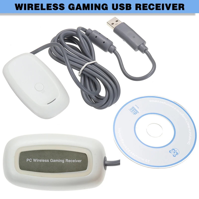 

Pohiks 1pc Wireless Gamepad PC USB Receiver Game Console Controller Adapter Gaming Accessories For Microsoft XBOX 360