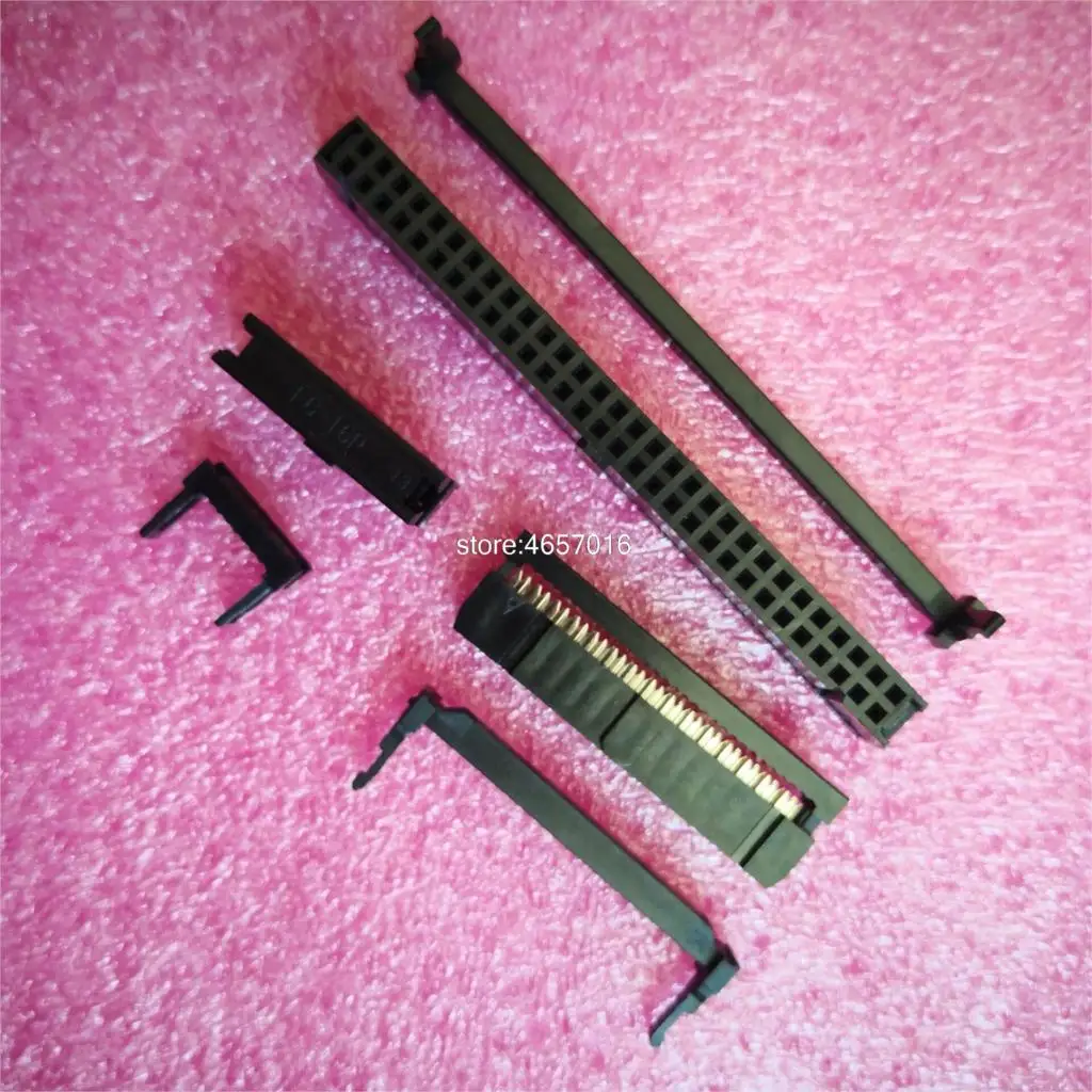 10 компл. FC-6/8/10/14/16/20/26/30/34/40/50P IDC 2x 3/4/5/7/8/10/13/15/17/20/25 контактный двухрядный шаг 2 54 мм