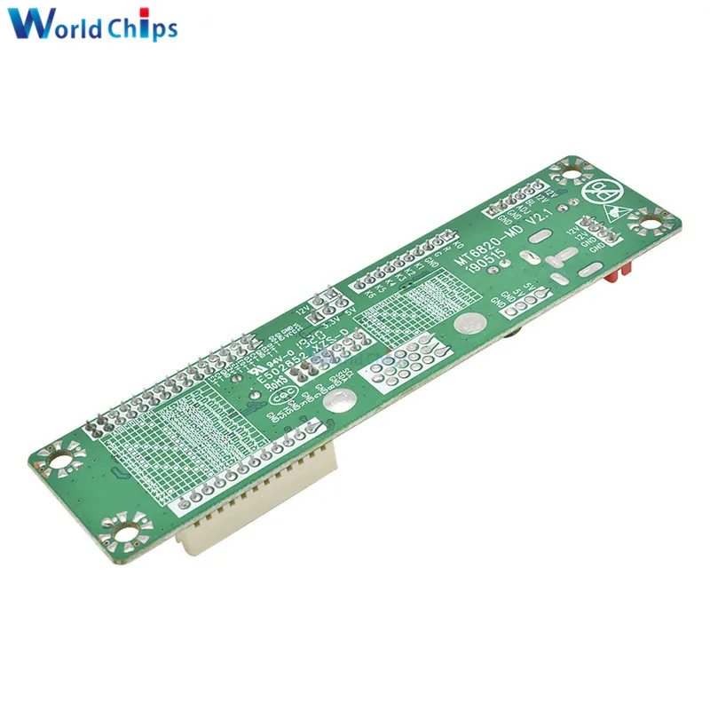 Универсальный LVDS ЖК-монитор плата драйвера ЖК-экрана MT6820-MD MT561-B 5 В поддержка 10-42