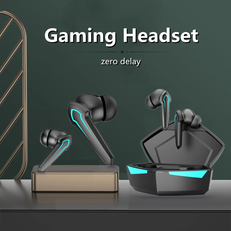 Новая игровая гарнитура TWS Беспроводные стереонаушники Bluetooth спортивные