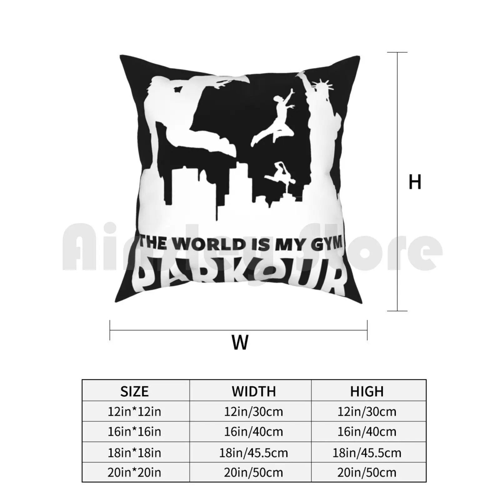 Паркур трекер подушка фотография домашняя мягкая искусственная Обложка парка