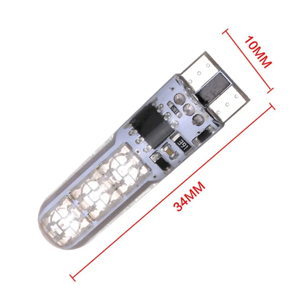2 шт. T10 W5W светодиодный светильник RGB с пультом дистанционного управления 194 168 501