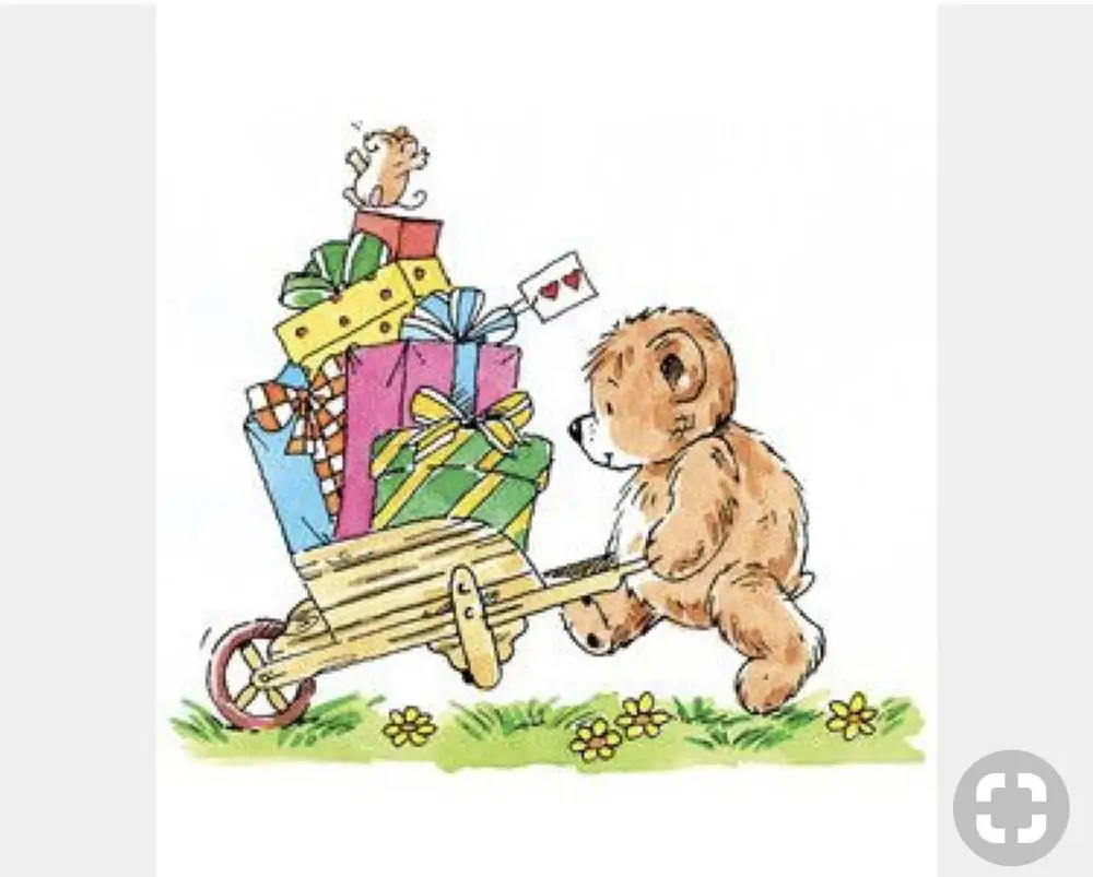 Прозрачные силиконовые штампы в виде медведя 10 х8 дюймов|Штампики| |