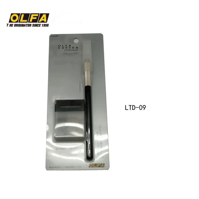 

OLFA imported from Japan big black engraving pen style rubber stamp engraved paper model craft knife LTD-09