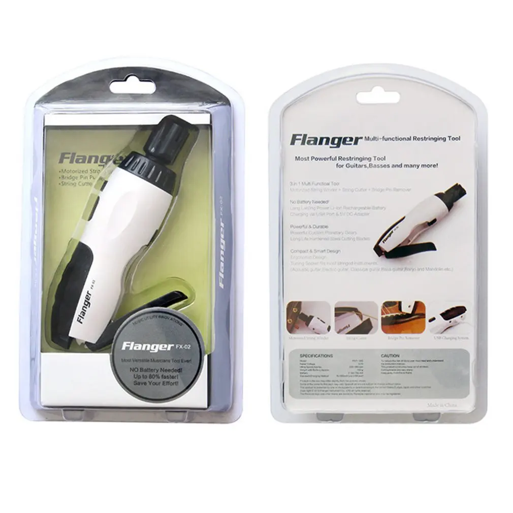 

Guitar Multifunctional Electric String Reel FX-02 Durable And Practical Portable Musical Instrument Accessories