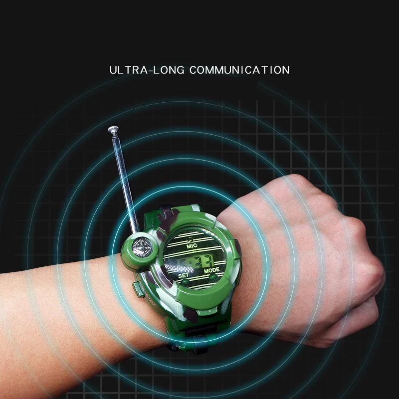 7 in 1 walkie talkie watch compass childeren wireless interactive intercom toy multi functional outdoor portable walkie talkie free global shipping