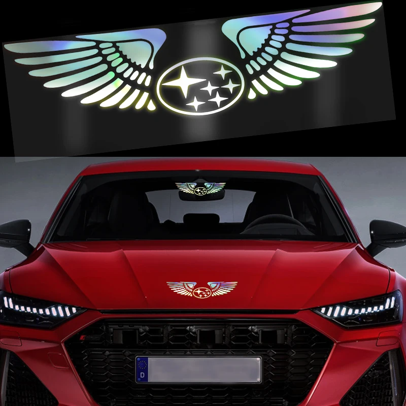 

1Pcs Car creative scratch decals car styling decorative stickers For Subaru Forester Impreza Legacy Outback 2004 2014 2018 2019