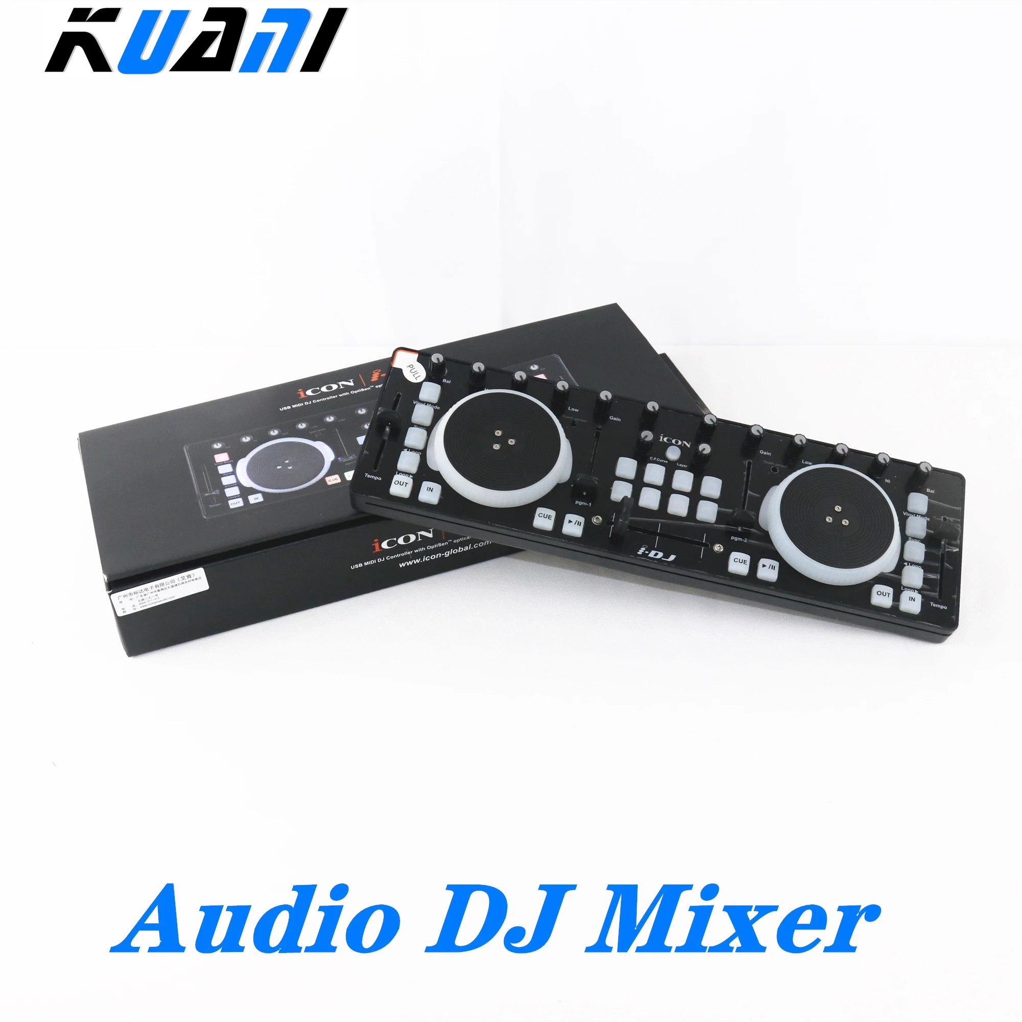 

Original ICON I-DJ IDJ Mini DJ controller Equipment USB Professional Audio DJ Mixer 2 orders