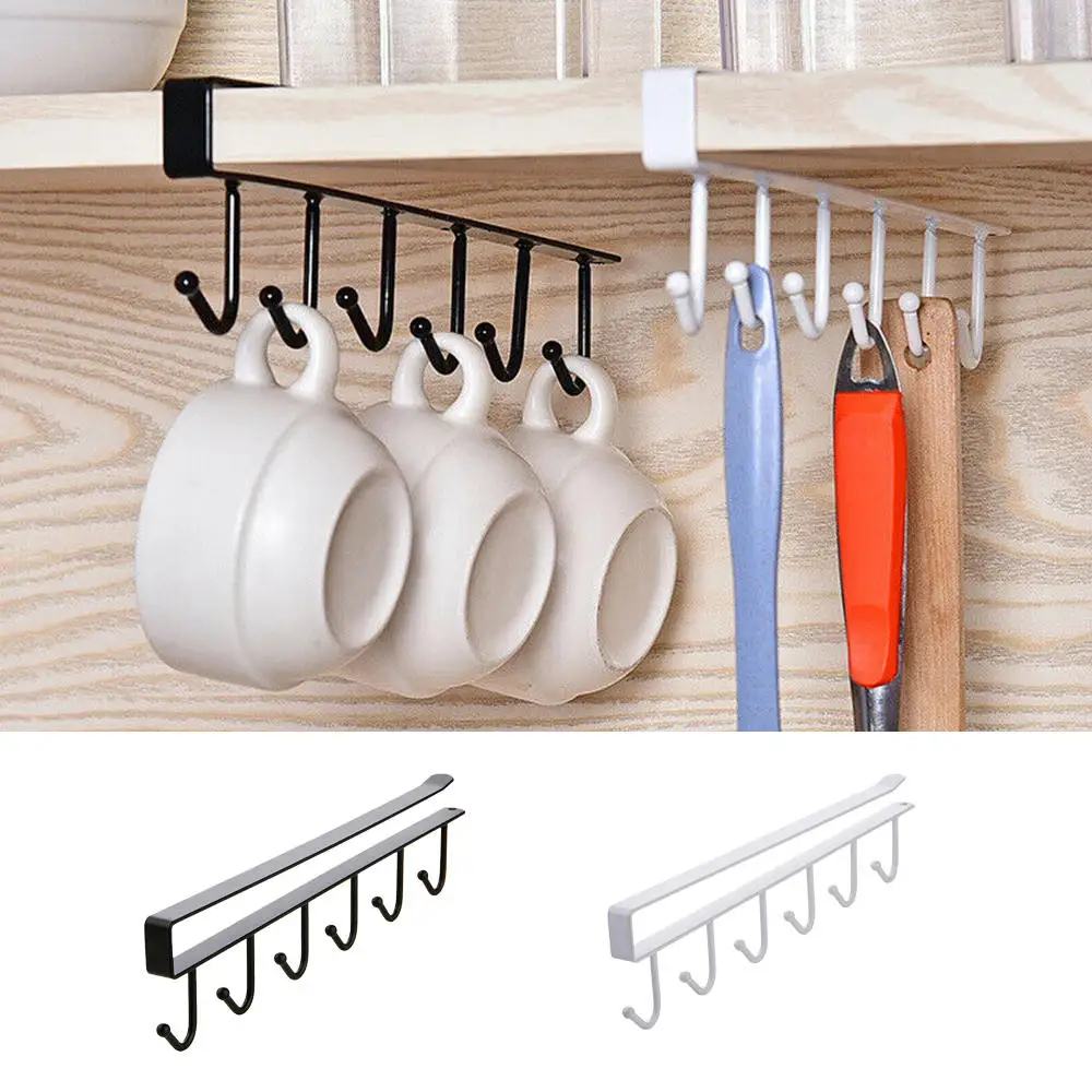 Крюк чашки держатель факсированная гардероб с крючком фирмы повесить Кухня под