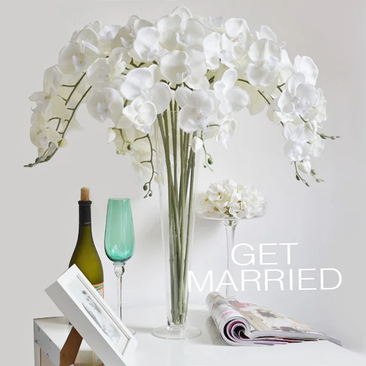 Красивый фаленопсис из искусственного шелка длиной 92 см бабочки орхидеи