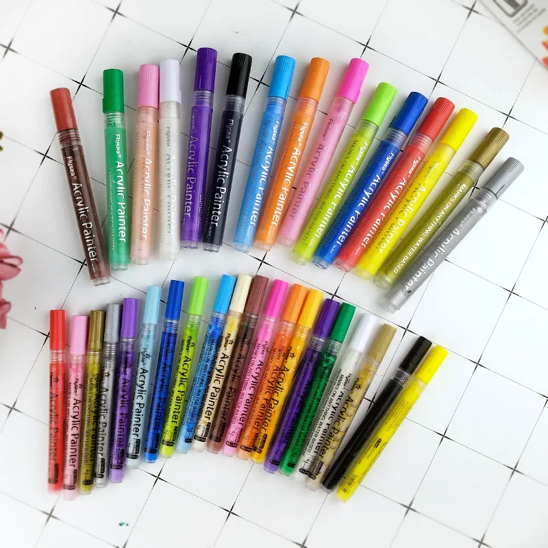 Цветная ручка для рисования на водной основе 35 цветов набор керамических