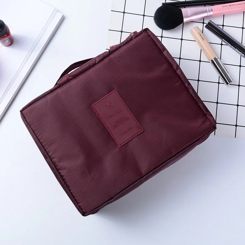 Portable Multifunction travel Cosmetic Bag Women Makeup Bags Toiletries Organizer Waterproof Female Storage Make up Cases