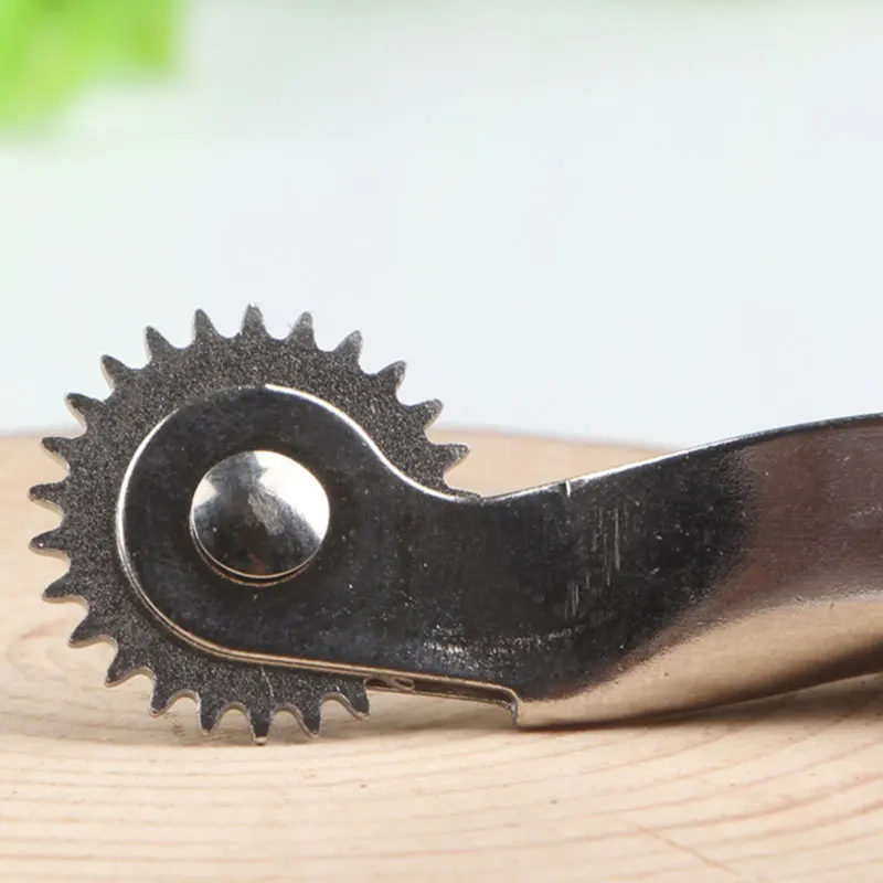 1 шт. из нержавеющей стали кожаное колесо шестерня рулетки Проставка