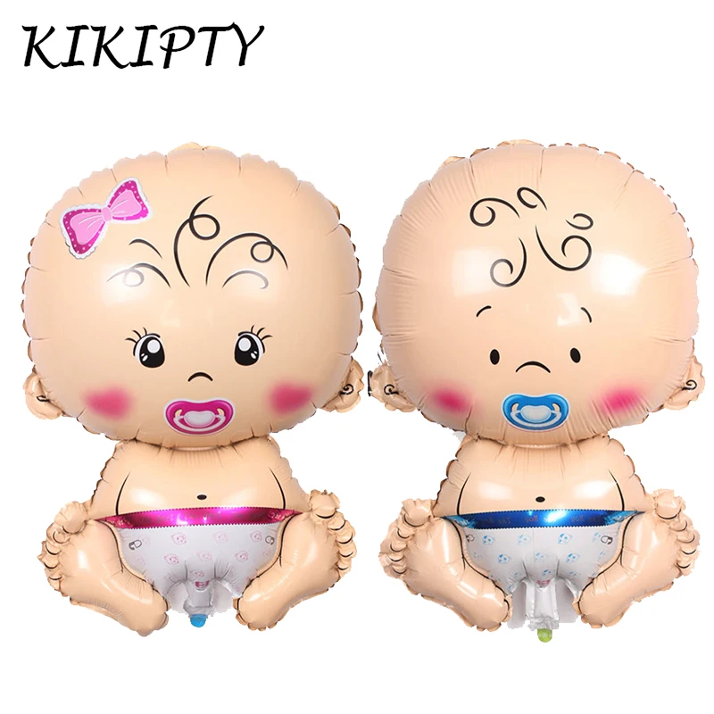 

1pcs big Boy/girl baby balloons Aluminum foil balloon birthday party decor ball baby shower party supplies baby kids class toys
