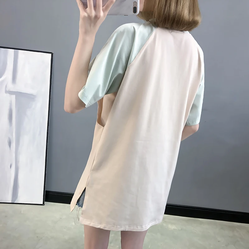 2020 хлопок мультфильм рубашка для кормления Повседневная Свободная одежда женщин