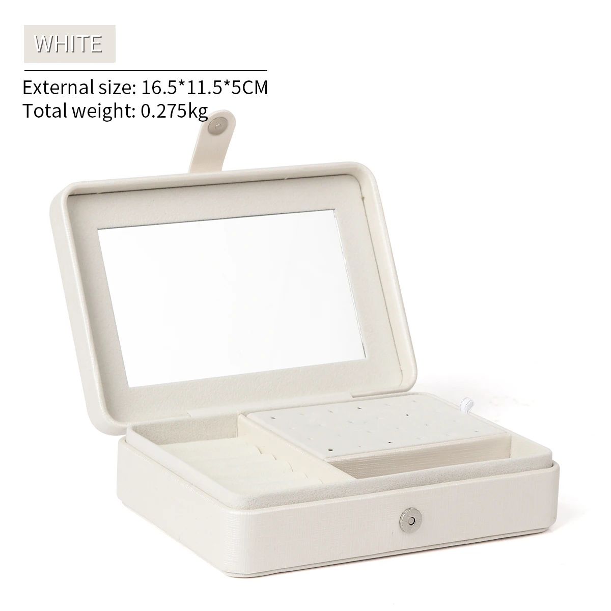 Портативная коробка для упаковки ювелирных изделий витрина женских колец серег