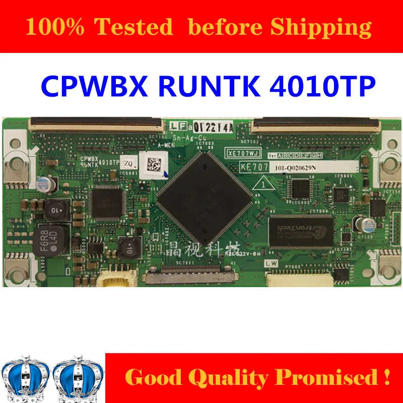 4010TP T Con плата для LCD 42GE5A 46E66A Tcon доска CPWBX RUNTK XE707WJ KE707 дисплей ТВ CPWBXRUNTK|Печатные