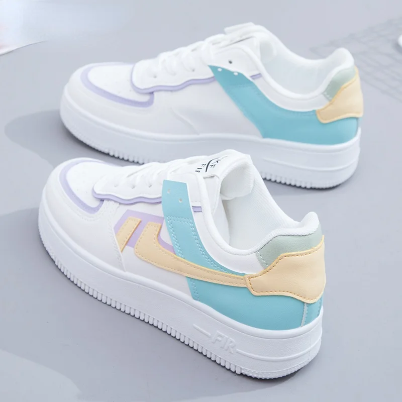 

2021 Summer Women Sneakers White Tennis Women Shoes Canvas Slip on Female Row Shoes Platform Flats Casual Ladies Vulcanize Shoes
