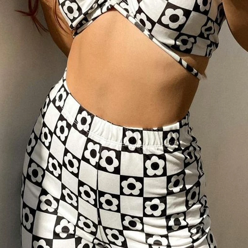 

Streetwear Retro Y2K Floral Print Pants Casual Korean High Waist Straight Baggy Trousers Cute Chic Vintage Outfits Cuteandpsycho
