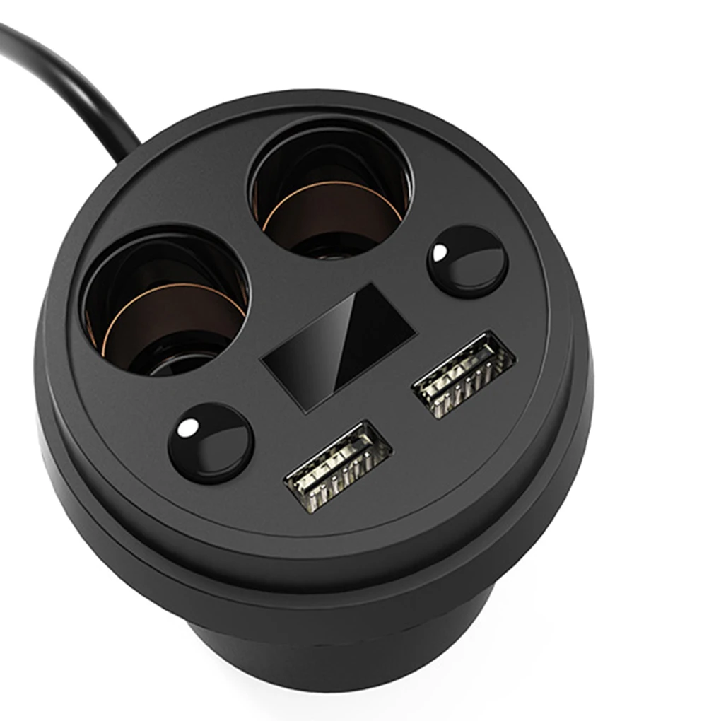 Светодиодный дисплей автомобильное зарядное устройство двойной USB порт Тип