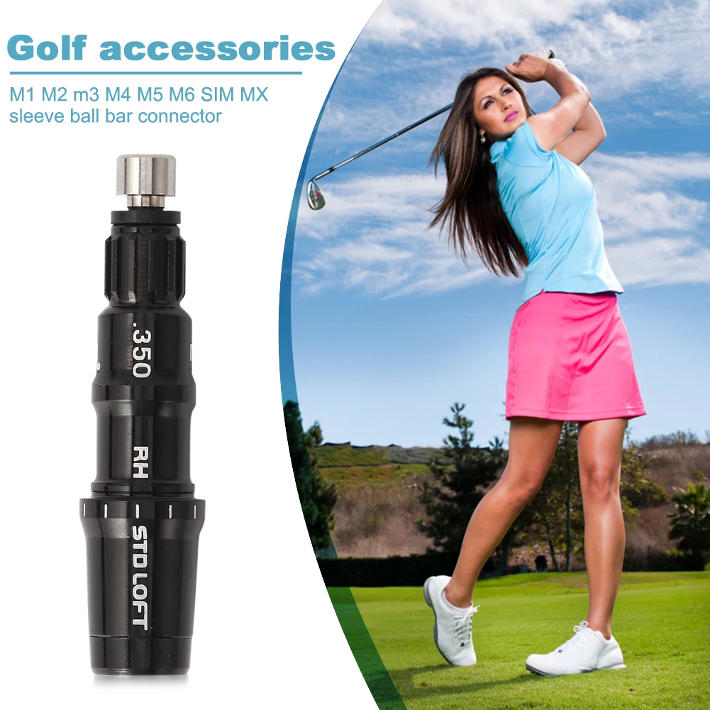 

Golf Club Adapter Golf Club Aluminum Sleeve Replacement for M1 M2 M3 M4 M5 M6 Aftermarket Golf Club Shaft Adapter