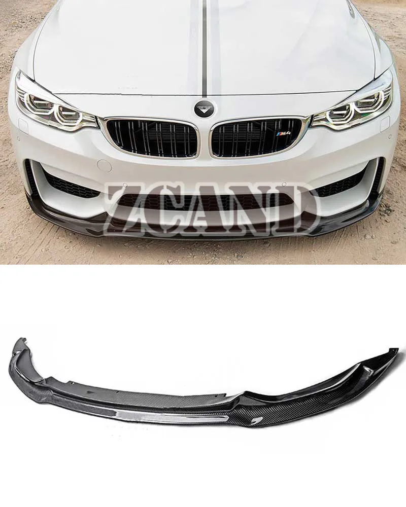 Передний спойлер из настоящего углеродного волокна для BMW F80 M3 F82 F83 M4 2014UP |