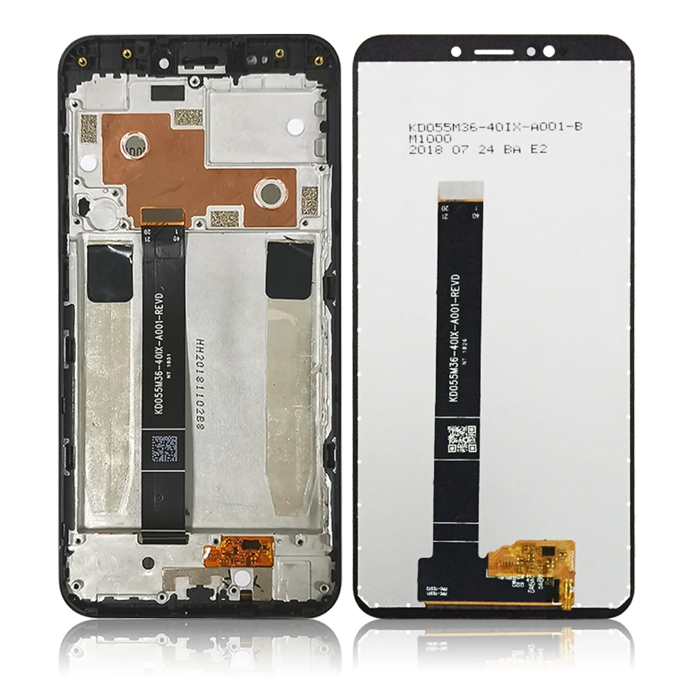 5.45&quot LCD For BQ Aquaris C Display Touch Screen Digitizer Assembly Replacement Parts Sensor with Frame | Мобильные телефоны и