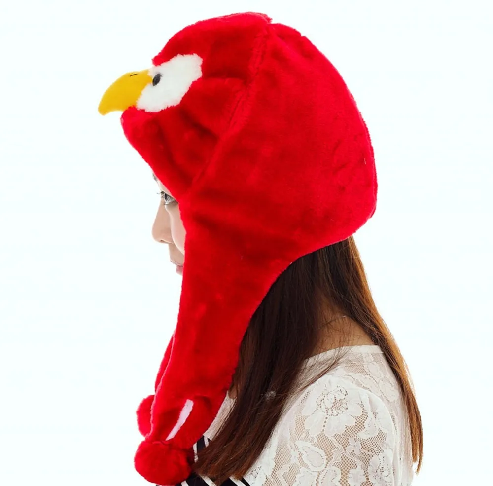 JOYHY дети девочки мальчик милый красный Орел плюшевые Мультяшные рюкзаки в виде