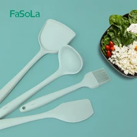 fasola silicone spatula oil brush shovel soup spoon cookware cake cooking tool non stic kitchen utensils set accessories gadget