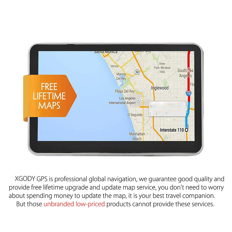 Xgody Hd Автомобильный Gps навигатор Fm Россия Navitel последняя Европа карта Sat Nav грузовик Gps навигаторы автомобильный сенсорный экран