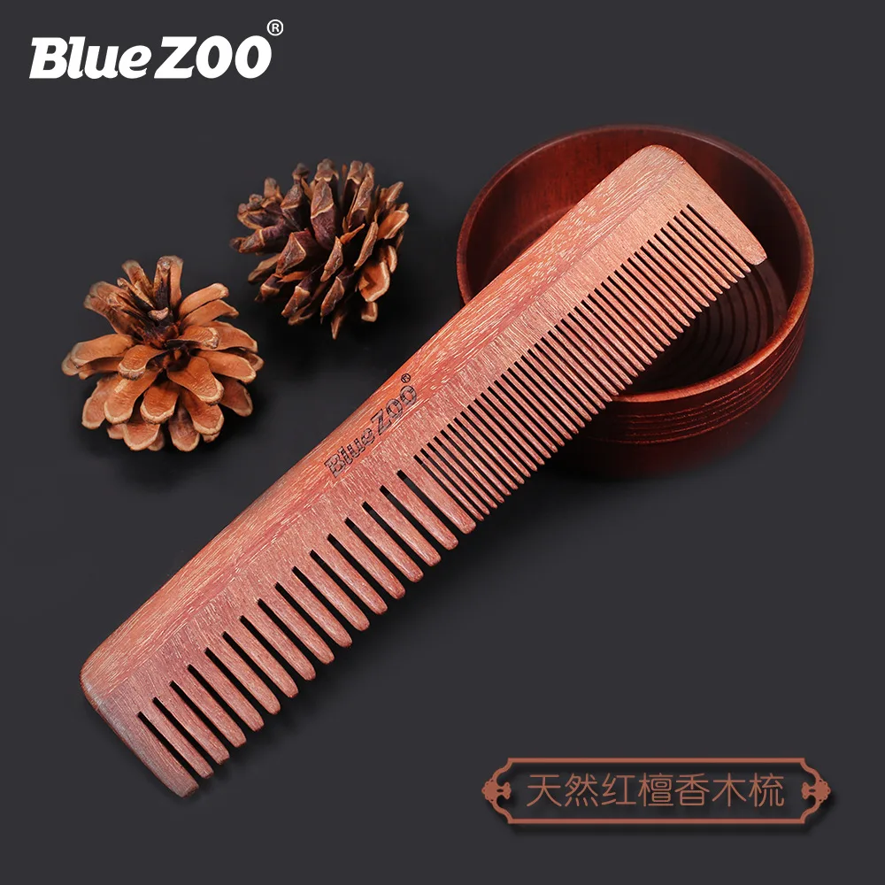 Bluezoo/Уход за бородой и для всей семьи красная сандаловая грубая текстура тонкая