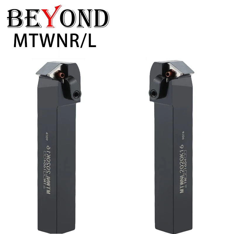 

BEYOND MTWNR1616H16 MTWNR2020K16 MTWNR2525M16 Lathe Cutting Tools CNC Turning Bar MTWNR 2020 MTWNL External 16mm for TNMG Blade