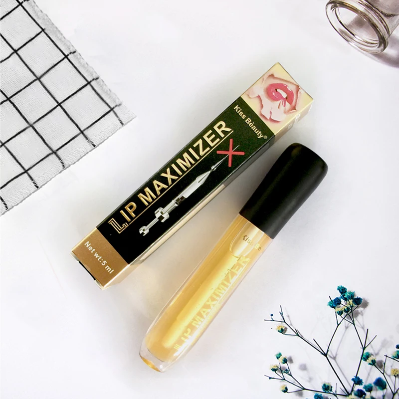 Стойкий сексуальный блеск для губ с эффектом увеличения объема водостойкий