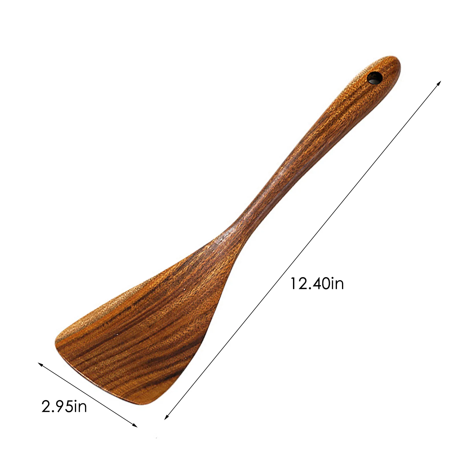 

Teak Natural Wood Tableware Spoon Ladle Turner Long Rice Colander Soup Skimmer Cooking Spoons Scoop Kitchen Tool Set