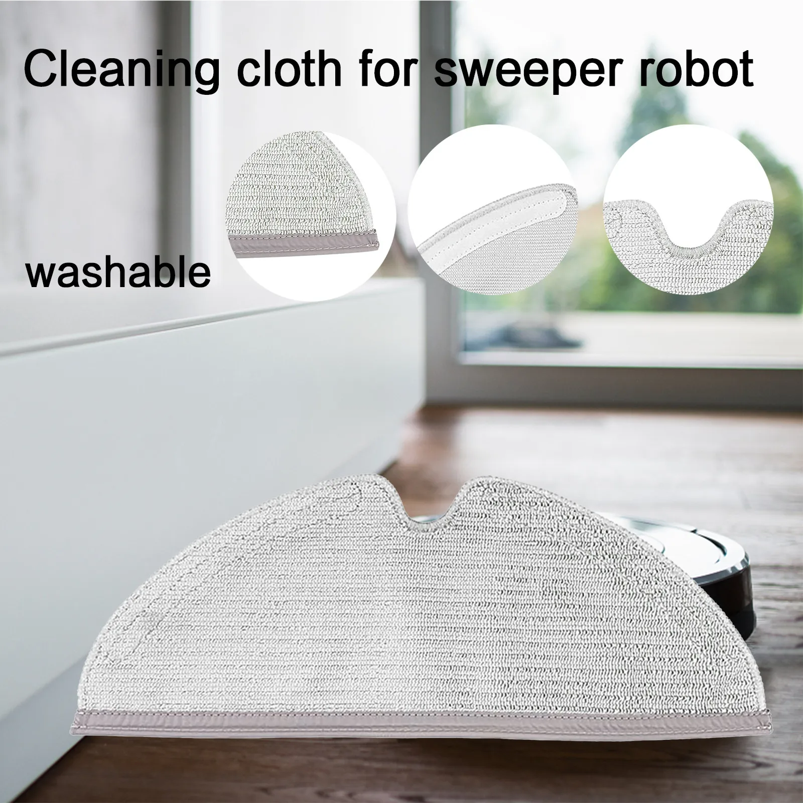 For Xiaomi Roborock S50 S55 S5 S60 Sweeping Robot Parts Cleaning Cloth Parts For Sweeping Robot Accessories T7 Series#p4