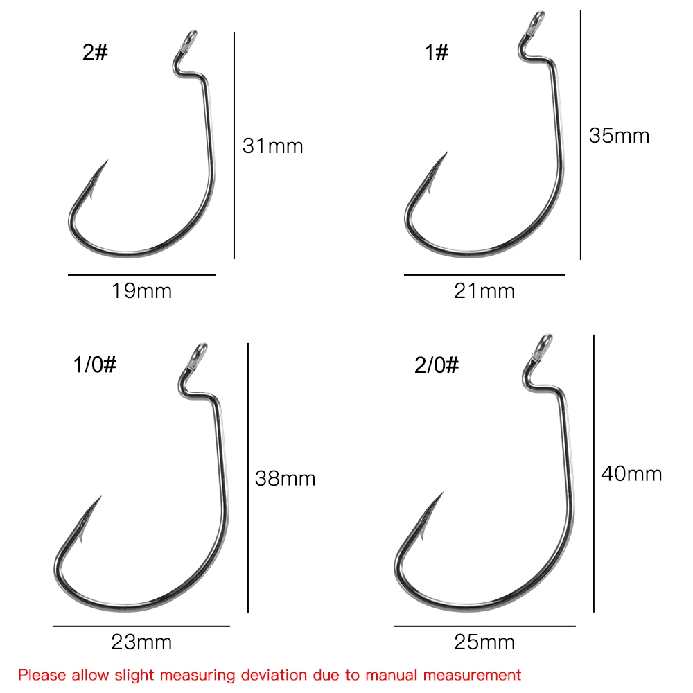 10 шт. рыболовные крючки из высокоуглеродистой стали | Спорт и развлечения