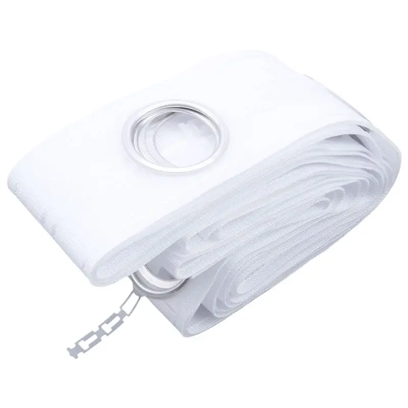 5 м петелька лента для штор 40 колец аксессуары швейная Серебряная занавеска s