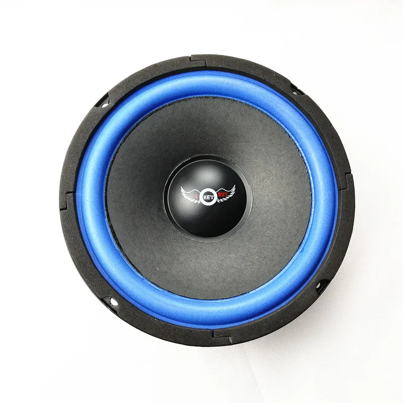 

6/6.5 Inch 165mm Car Audio Wood Box Modified Full Frequency Midrange 4 Ohm 100W Pure Paper Cone Foam Edge Speaker with Wire