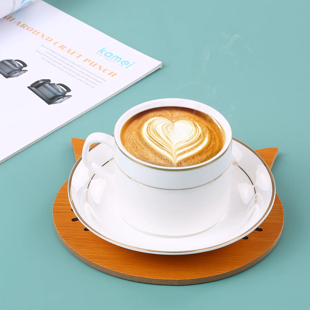 Горячее предложение деревянный подстаканник кухонный подстилка коврик для